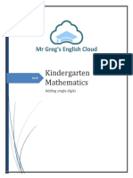 Kindergarten Mathematics: Adding Single Digits