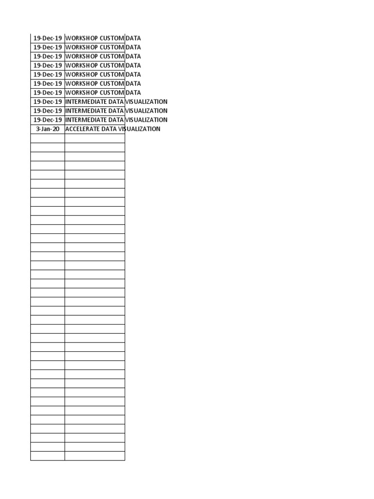 Data Visualization Workshop Overview | PDF | Cloud Computing ...