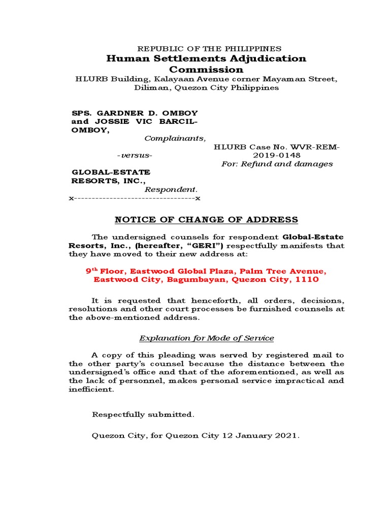Notice Of Adjudication Michigan – STHM