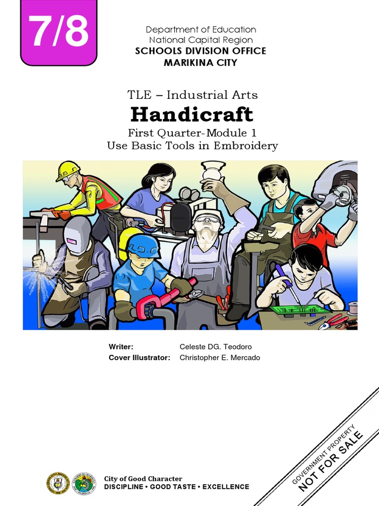 Basic Embroidery Tools and Techniques | PDF | Embroidery | Sewing