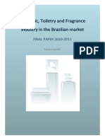 Cosmetic, Toiletry and Fragrance Industry in The Brazilian Market