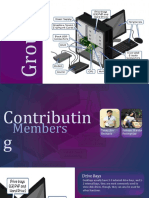 Group 1 Contributing Members and Desktop Computer Components