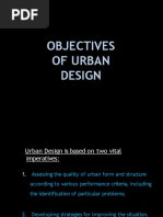 Objectives of Urban Design