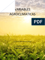 Variables Agroclimaticas Carlos Mendez