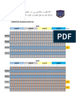 Planning de Travail en 4x4