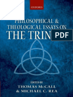 Philosophical and Theological Essays On The Trinity