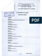 Lei Complementar 218-2009 Mobiliario Urbano