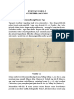 Geometri Pada Ruang