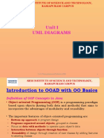 OODP - Unit - I - UML Diagram