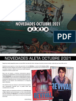 Novedades Aleta Ediciones Octubre 2021