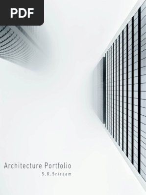 Architecture Portfolio - Sriraam