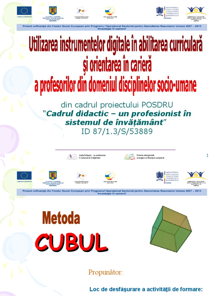 Metoda CUBUL | PDF