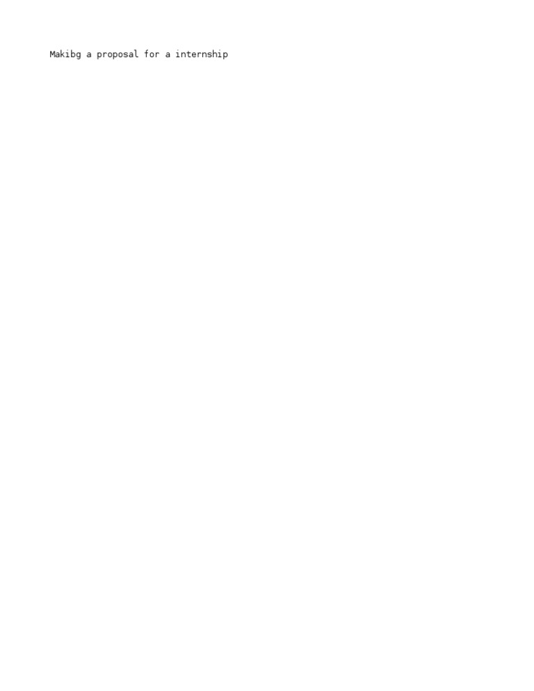 Proposal | PDF