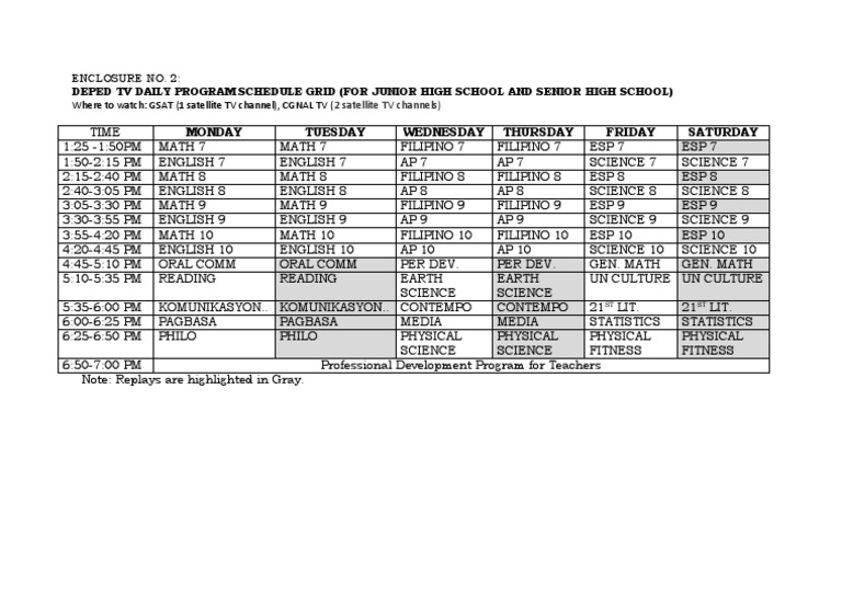 Direct Tv Daily Schedule