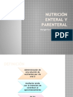 Nutrición Enteral y Parenteral