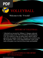 Volleyball: Welcome To The V-World!