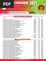 Serials Journals Catalogue-2021