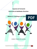 Unidad 2 - Modelos de coaching