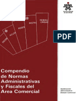 Compendio de Normas Administrativas y Fiscales Del Área Comercial