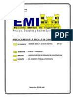 Aplicaciones de la arcilla en construcción: obra fina, gruesa, impermeabilizante y cerámica