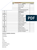 Formulación Inorgánica 1º BTO