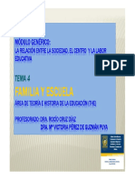 Presentacion - Tema 4 - Familia y Escuela