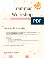 Grammar Workshop by Slidesgo