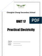 Unit 17 Practical Electricity Notes 2011