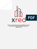 Capital Investment/Funding Proposal/XRED Foundation UK & Central London Real Estate Development Managed Fund