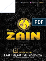 Zain Menu