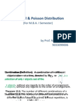 Binomial & Poisson Distribution Guide