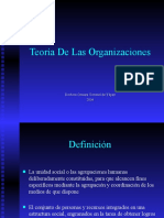 Teoria de Las Organizaciones