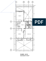 Plano de Casa 2 Pisos 3 Dormitorios CAD Modelo1