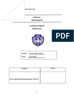 Jurnal Fisiologi (PEMERIKSAAN TEKANAN VENA JUGULARIS MANUSIA) Grace Tabita