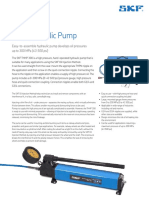 SKF Hydraulic Pump: Easy-To-Assemble Hydraulic Pump Develops Oil Pressures Up To 300 Mpa