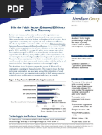 BI in The Public Sector: Enhanced Efficiency With Data Discovery