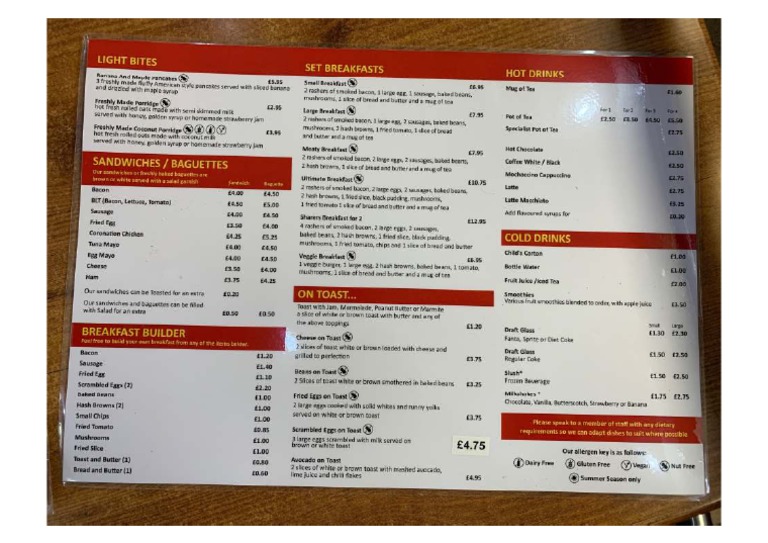 TeaPot Island Menu July 2020 PDF