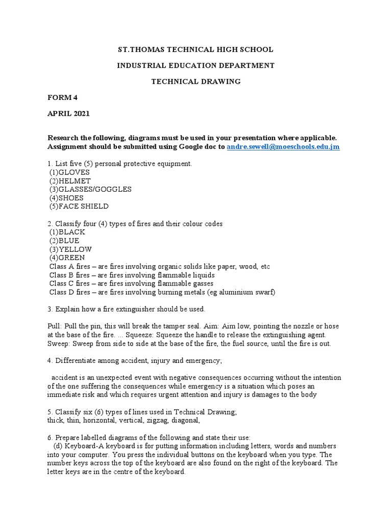 What Are The Fundamentals Of Technical Drawing - Design Talk