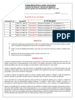 Guía de Ciencias Naturales sobre manipulación genética y termodinámica