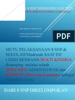 Mater Pemenuhan 8 SNP Berbasis Iasp 2020