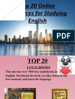 Top 20 Online Resources for Studying English - Харків - ДО-14
