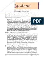 Exostose Cartilaginosa Múltipla: Relato de Caso