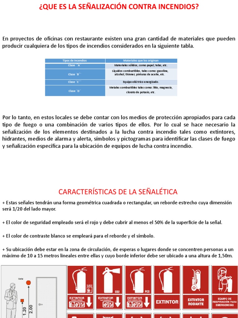 Señales de Incendio | PDF | Color