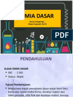 Materi KIimia Dasar Pertemuan 1 Dan 2