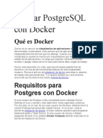 Postgres Docker