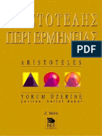 Aristoteles - Yorum Üzerine