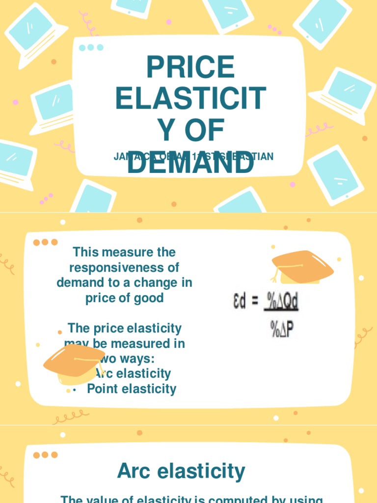 Price Elasticity of Demand | PDF