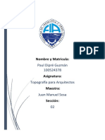 Los Origenes de La Topografia y Sus Funciones