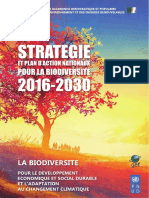 Stratégie Et Plan Action Biodiversite 2016-20130