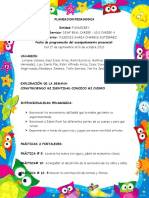 Planeacion Pedagogica Del 27 de Septiembre Al 01 de Octubre